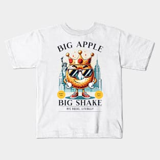 New York Earthquake - Big Apple Big Shake Funny Kids T-Shirt